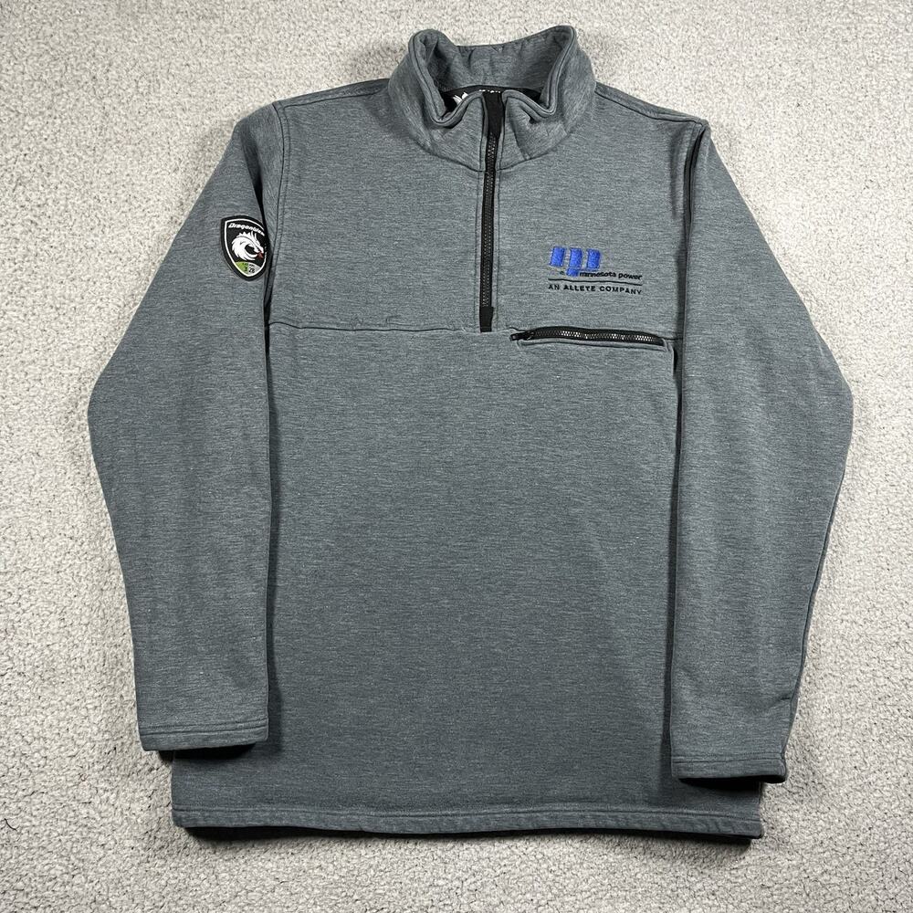 Dragonwear FR Jacket Mens L 1/4 Zip Pullover Fleece Elements Workwear CAT3 ARC28